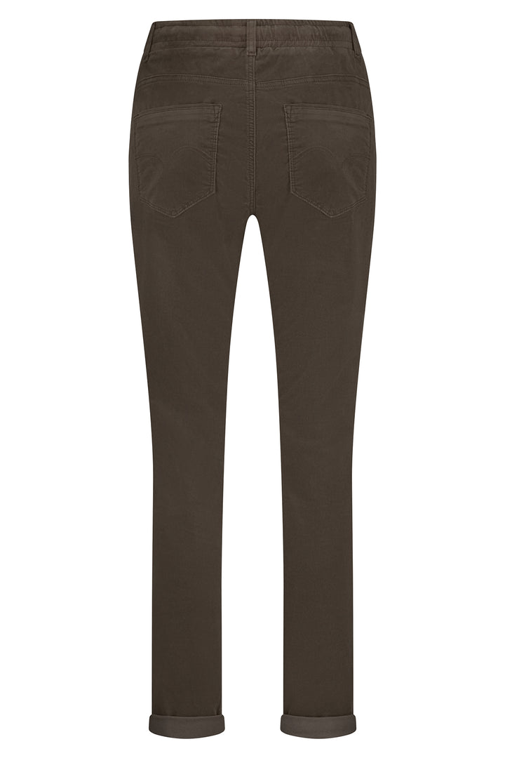 Red Button SRB4655 Tessy Mud Brown Velvet Trousers
