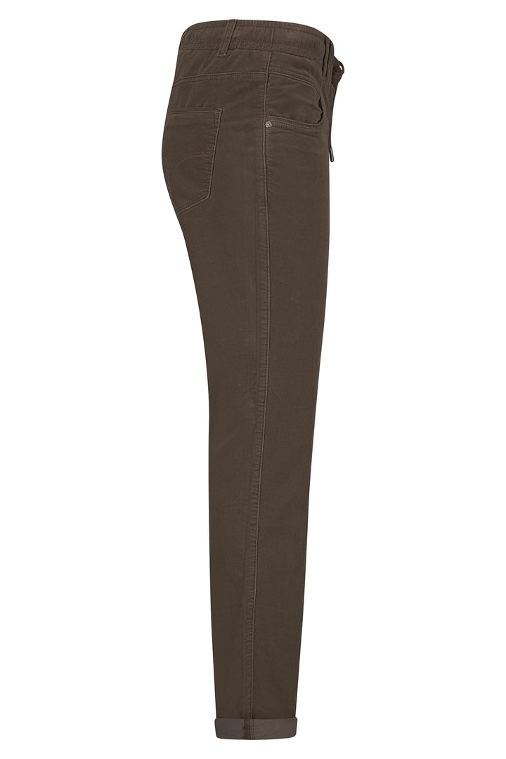 Red Button SRB4655 Tessy Mud Brown Velvet Trousers