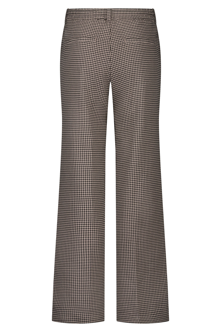 Red Button SRB4713 Black Latte Colette Pied de Poule Trousers
