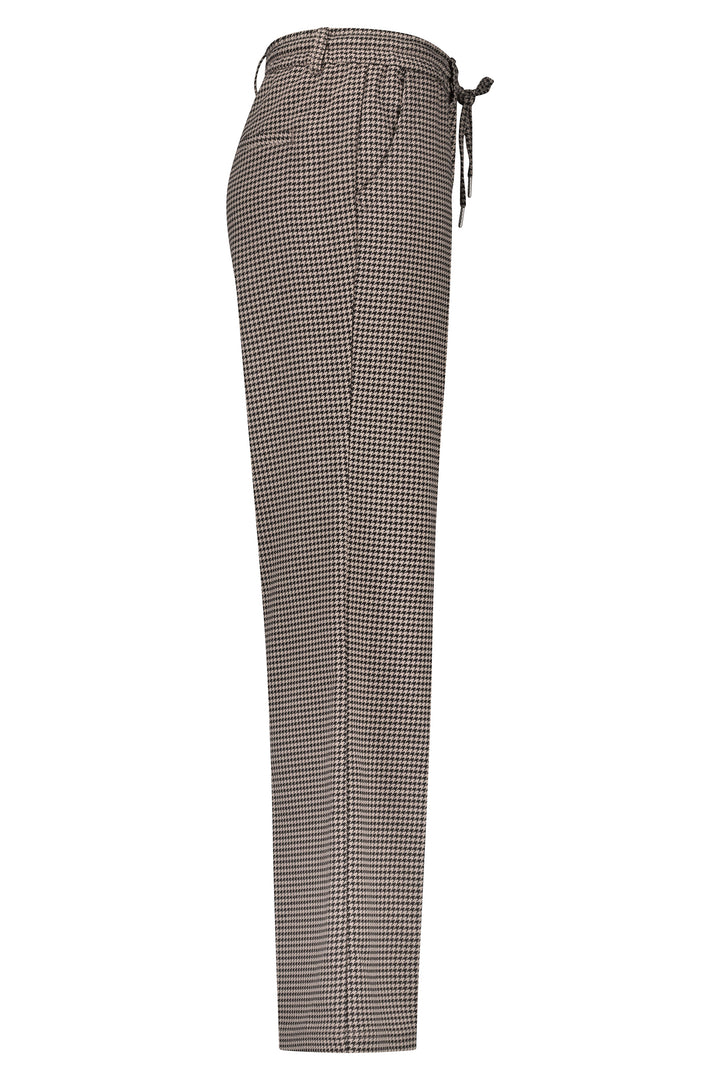 Red Button SRB4713 Black Latte Colette Pied de Poule Trousers