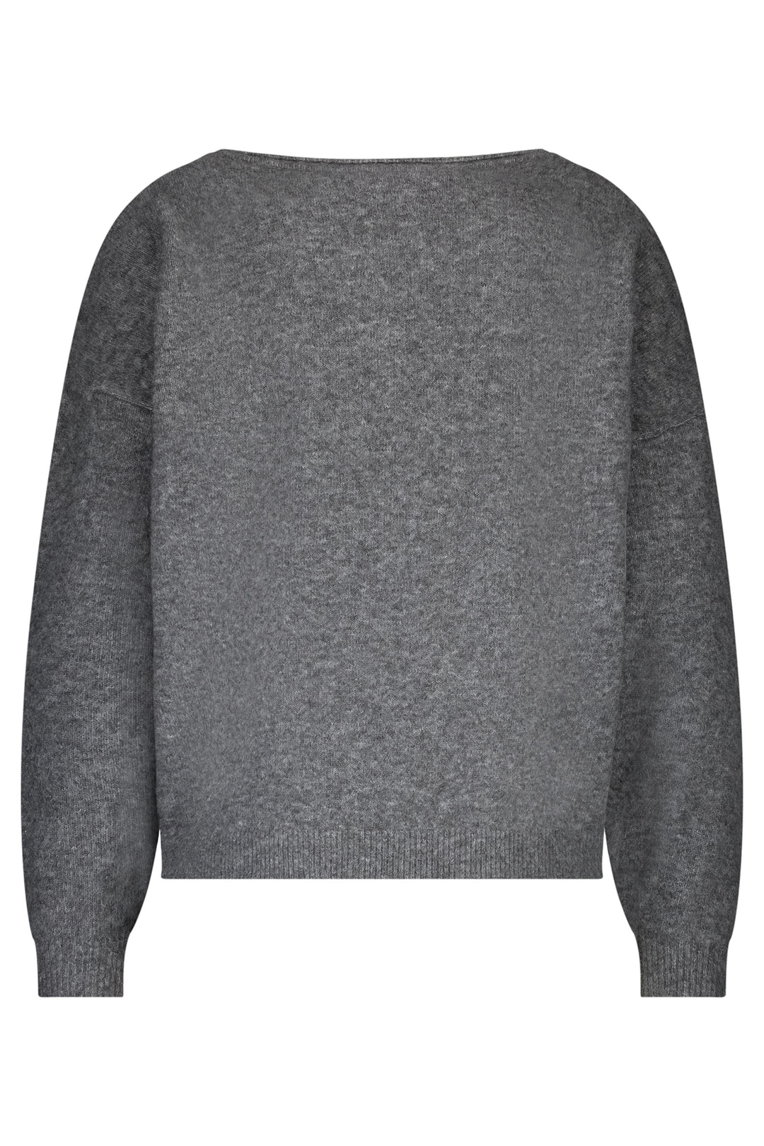 Gray sweater on a white background