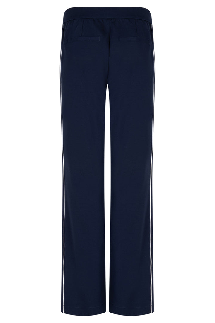 Red Button SRB4751A Dark Blue Colette Punta Piping Trousers