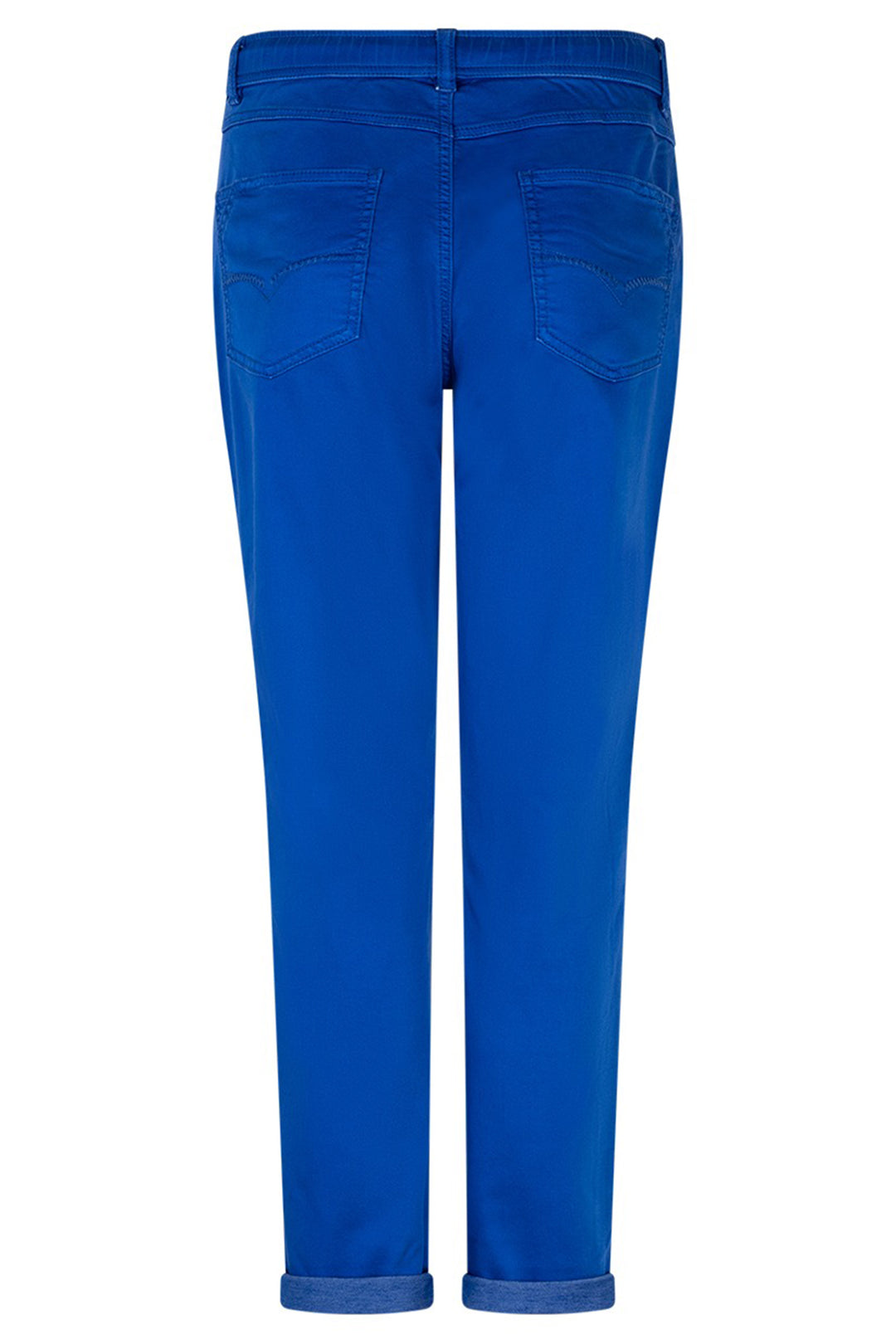 Red Button SRB4764 Tessy Cobalt Blue Crop Jogger Folded