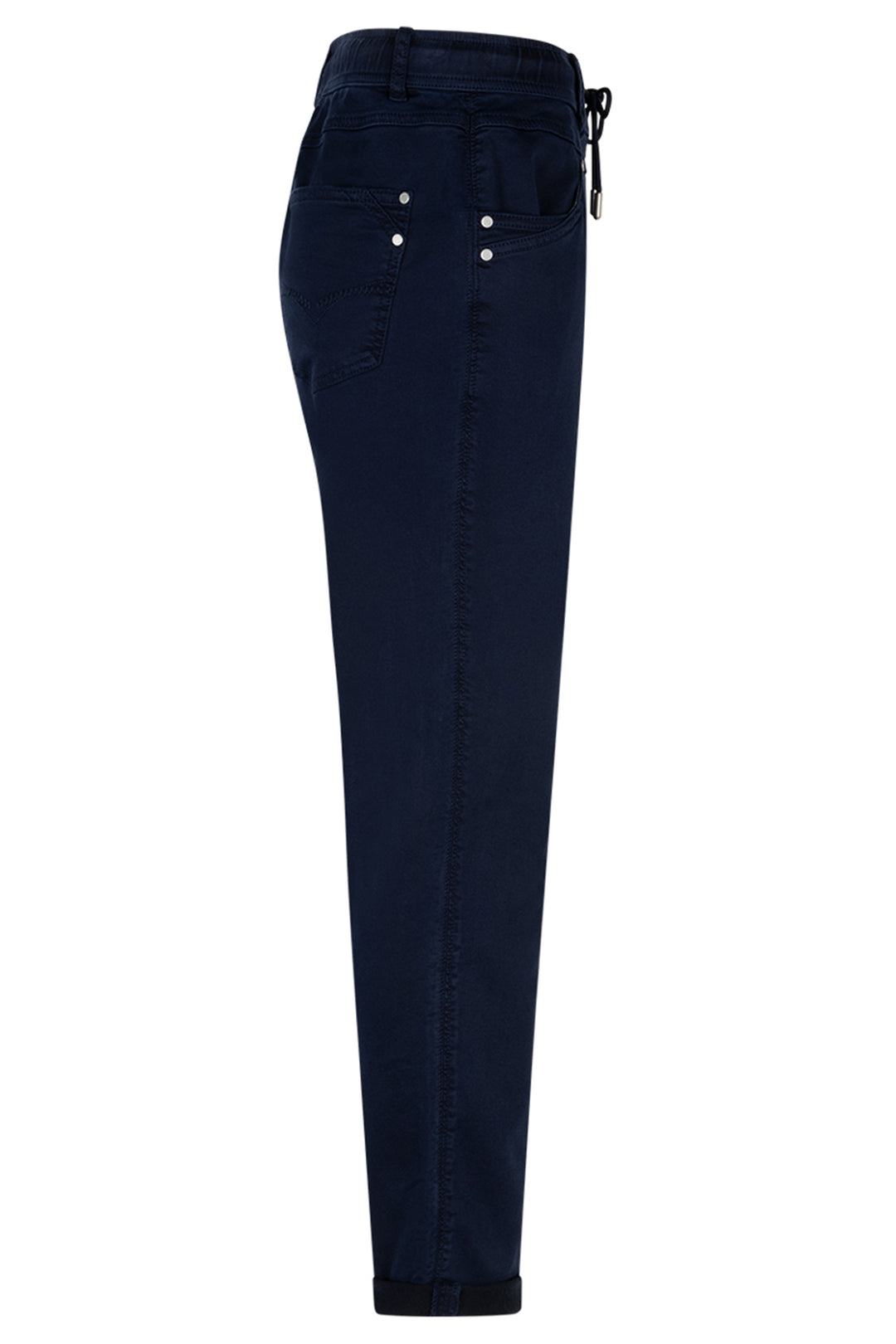 Red Button SRB4764 Tessy Dark Blue Crop Jogger Trousers Leg 27