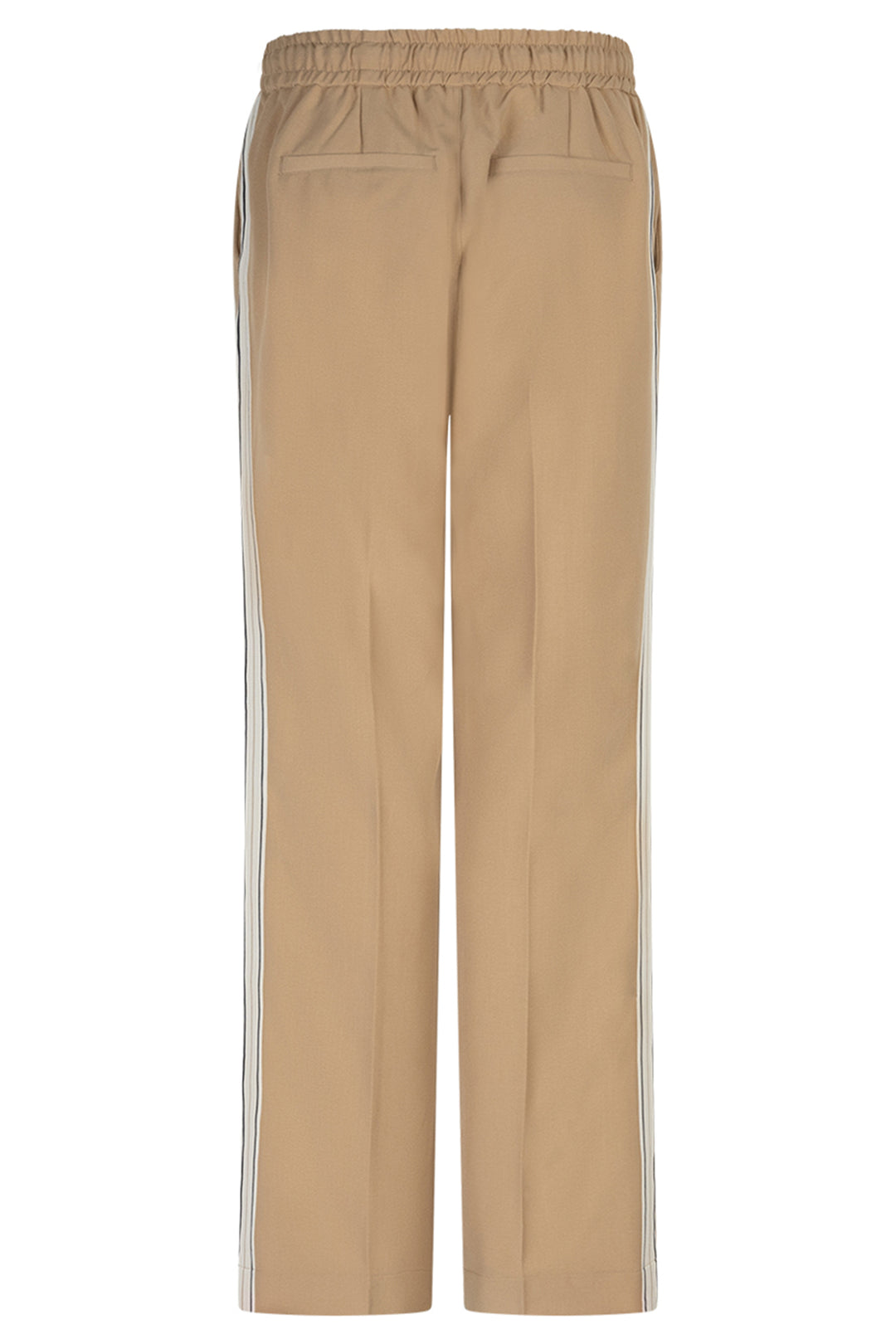 Red Button SRB4844 Claudette Dark Sand Palazzo Sidetape Trousers