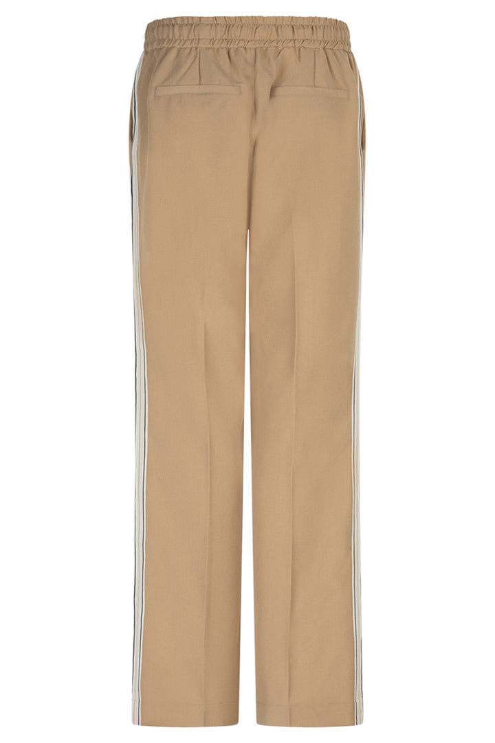 Red Button SRB4844 Claudette Dark Sand Palazzo Sidetape Trousers
