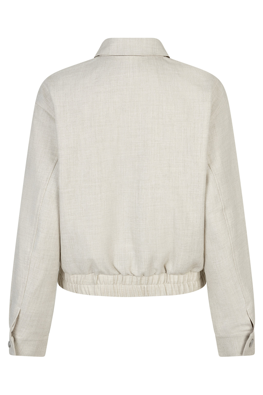 Red Button SRB4857 Kit Beige Linen Look Bomber Jacket
