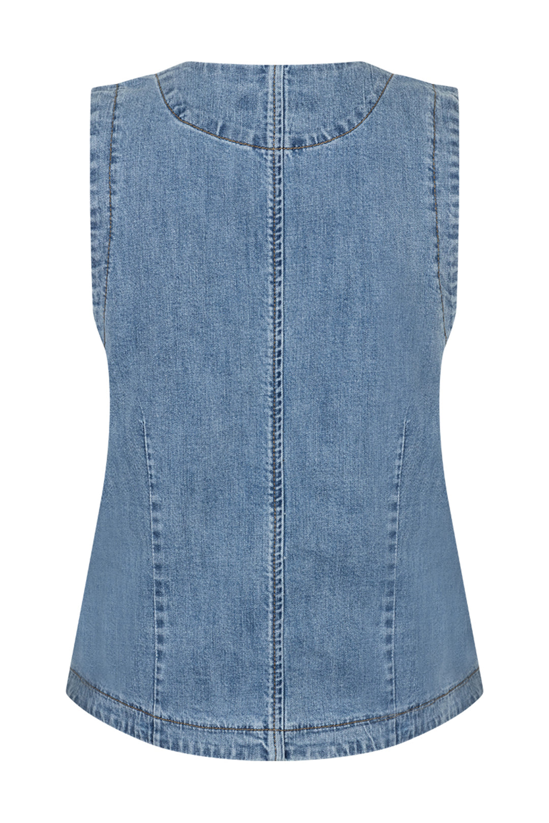 Red Button SRB4867 Blue Denim Waistcoat