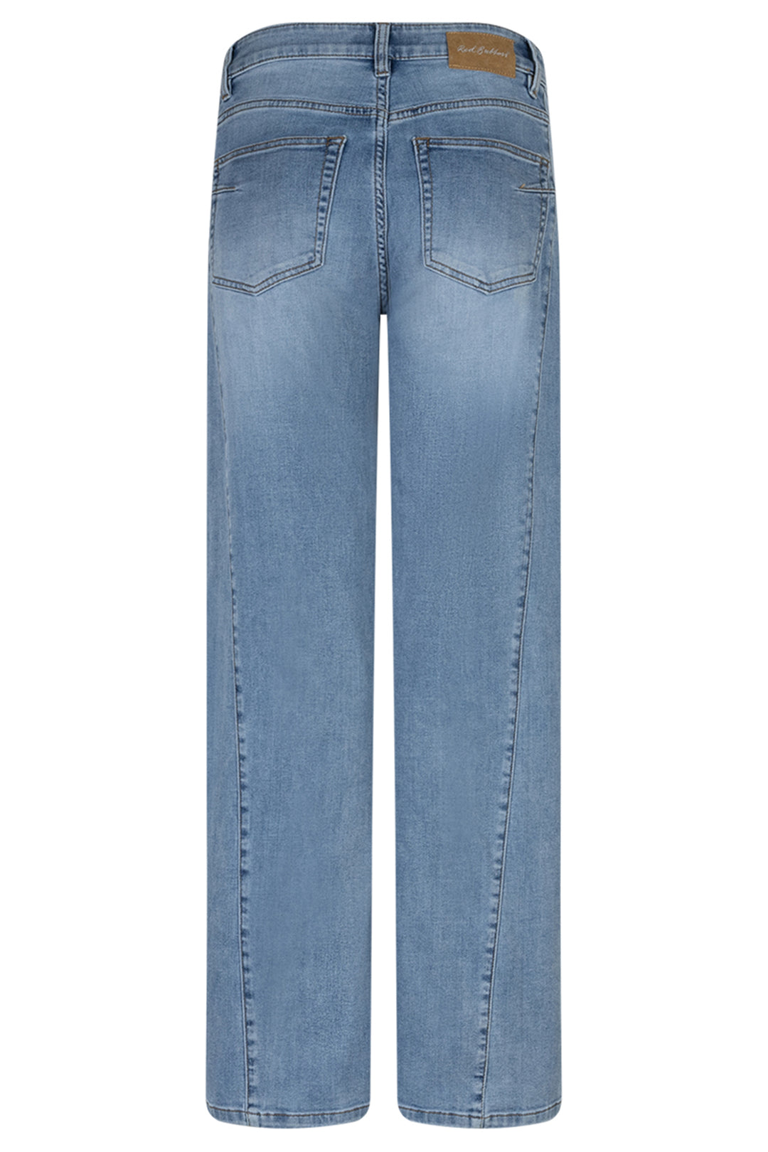 Red Button SRB4907 Claudette Light Blue Slanted Seam Jeans