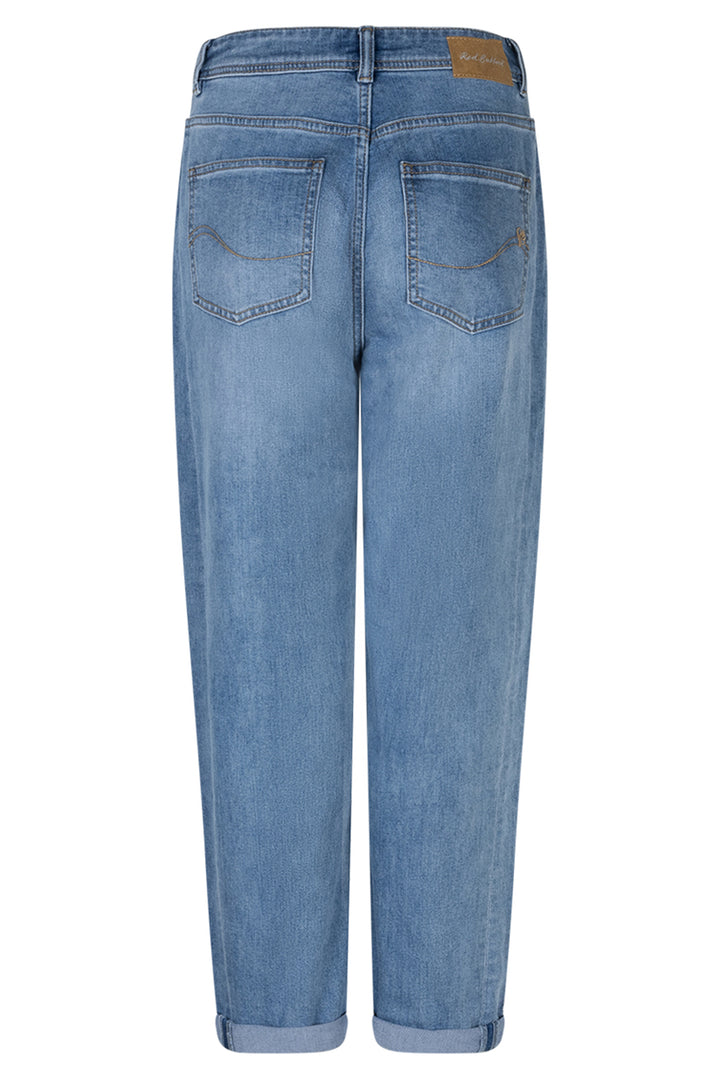 Red Button SRB4911 Caitlina Mid Stone Blue Side Patch Jeans