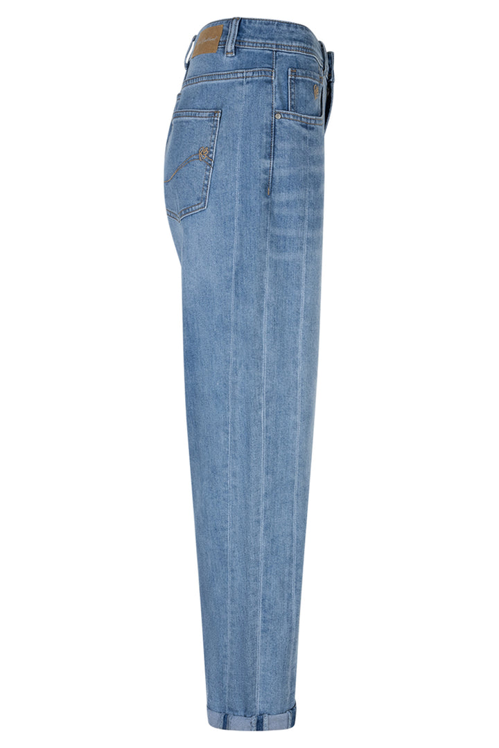 Red Button SRB4911 Caitlina Mid Stone Blue Side Patch Jeans