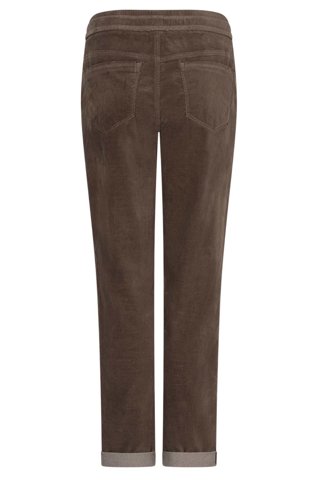 Red Button Stella Clay Brown Velvet Trousers at Olivia Grace Fashion