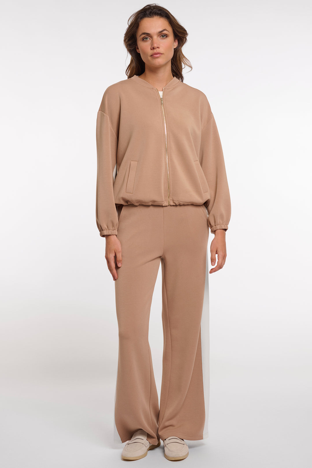 Rino & Pelle Claudette Rosy Brown Balloon Sleeve Jacket