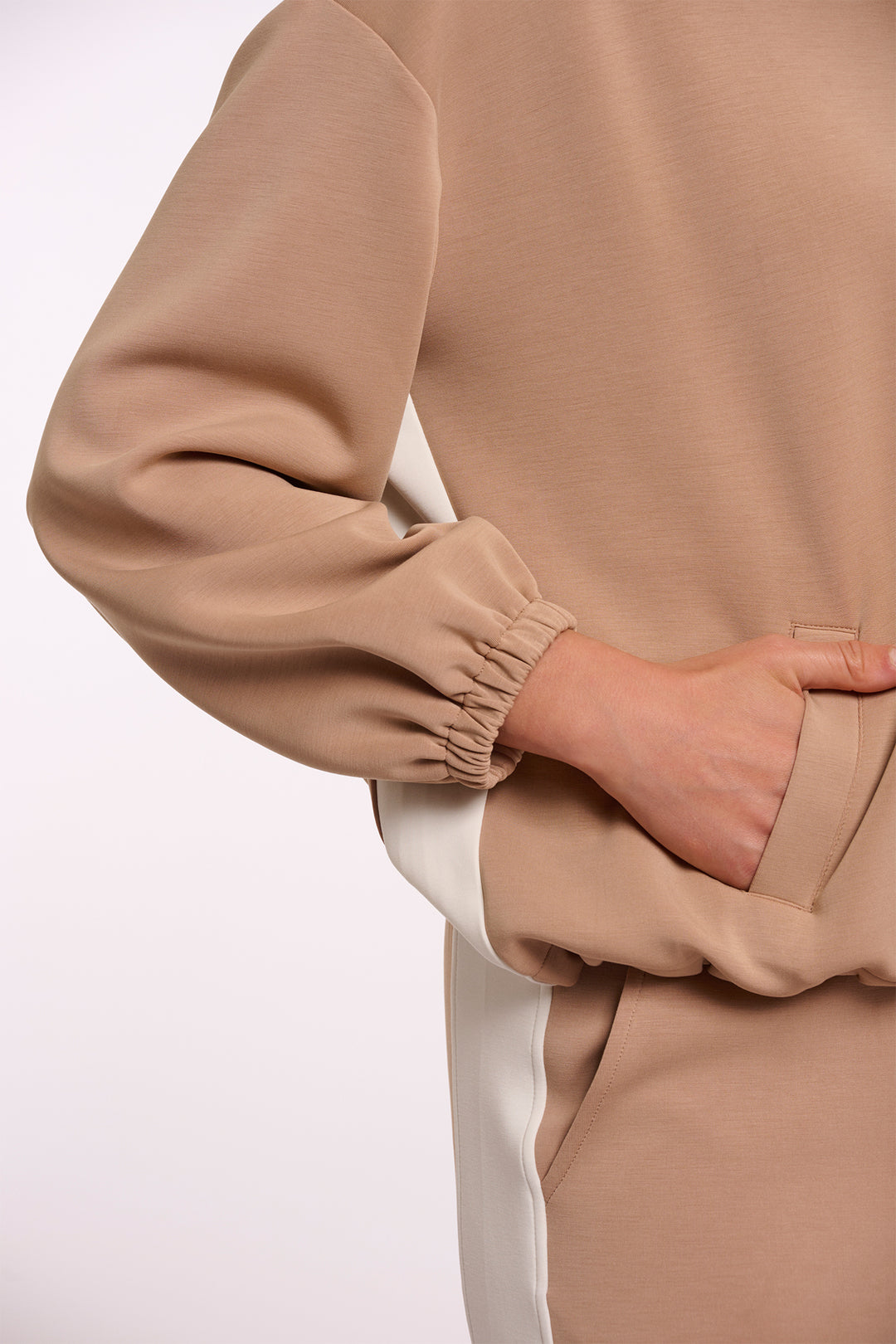 Rino & Pelle Claudette Rosy Brown Balloon Sleeve Jacket