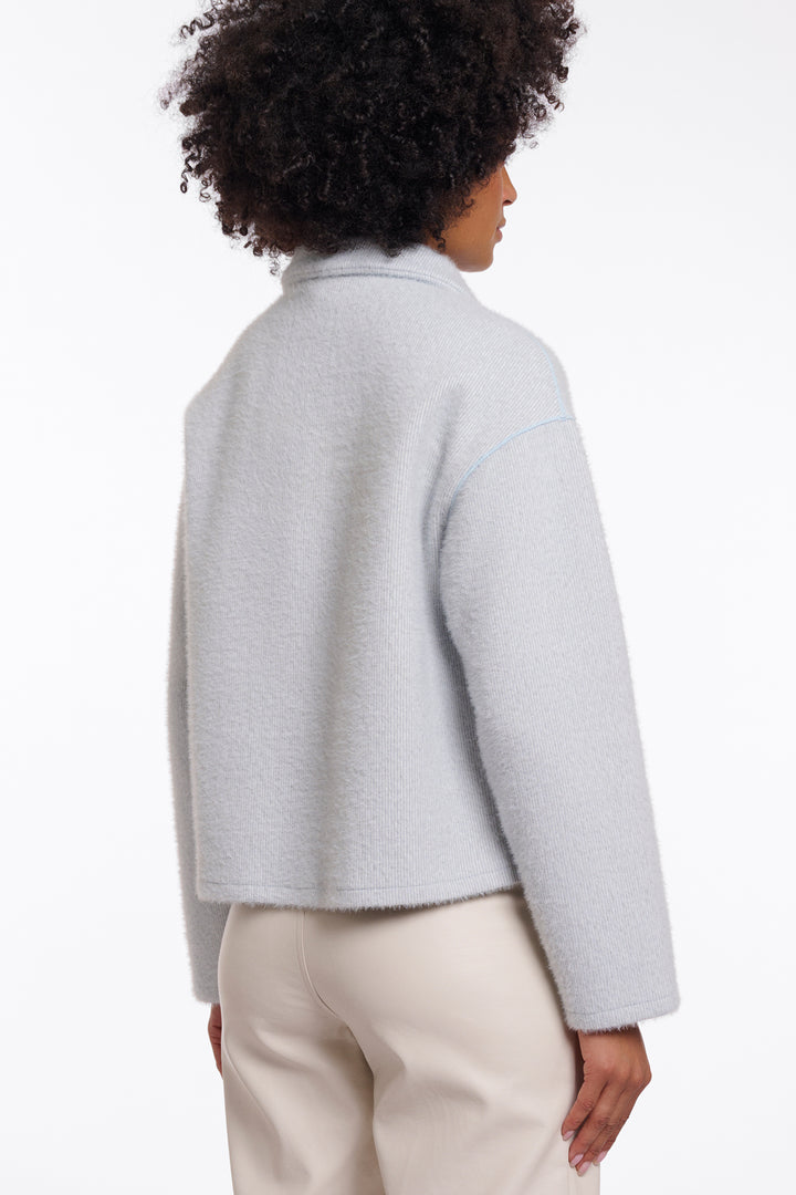 Rino &amp; Pelle Esia Light Blue Snow Single Breasted Jacket