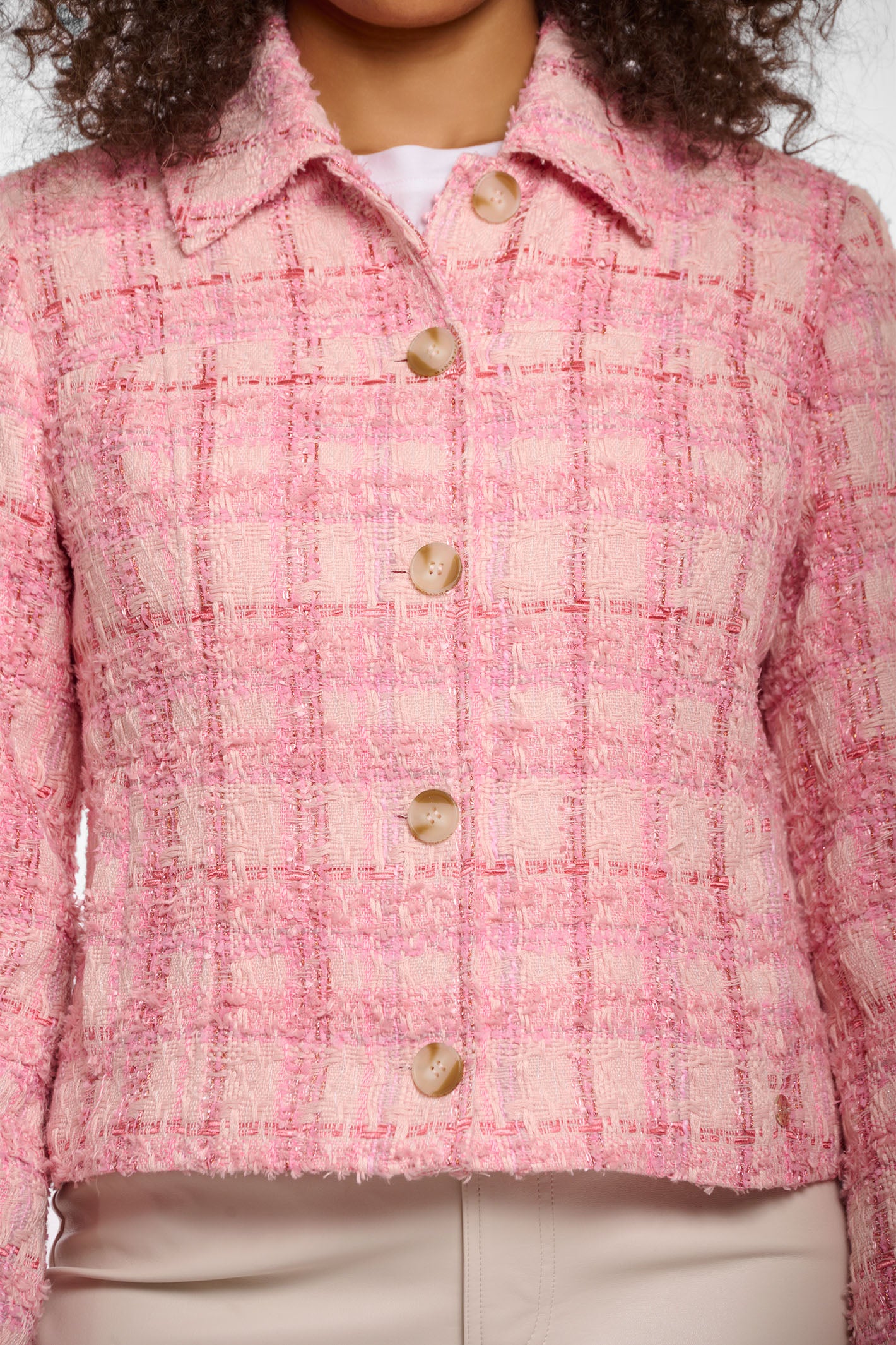 正規品　herlipto Grace Tweed Jacket pink Rino & Pelle Imanski Tweed Jacket Light Pink 7002521 – Olivia