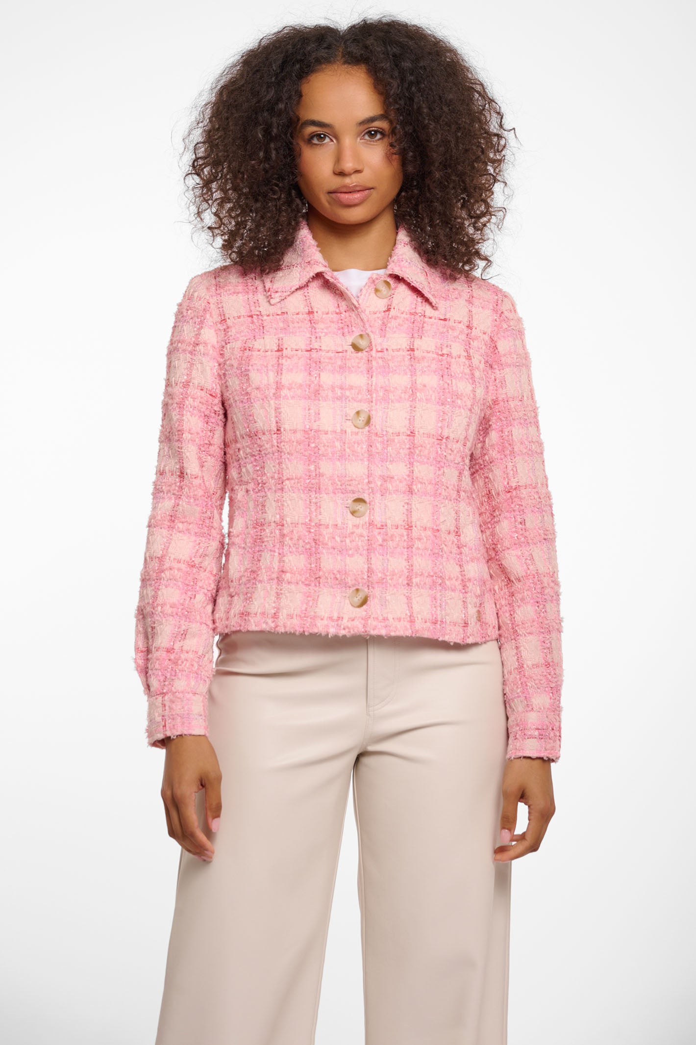 【新品未開封】Herlipto Grace Tweed Jacket pink Rino & Pelle Imanski Tweed Jacket Light Pink 7002521 – Olivia