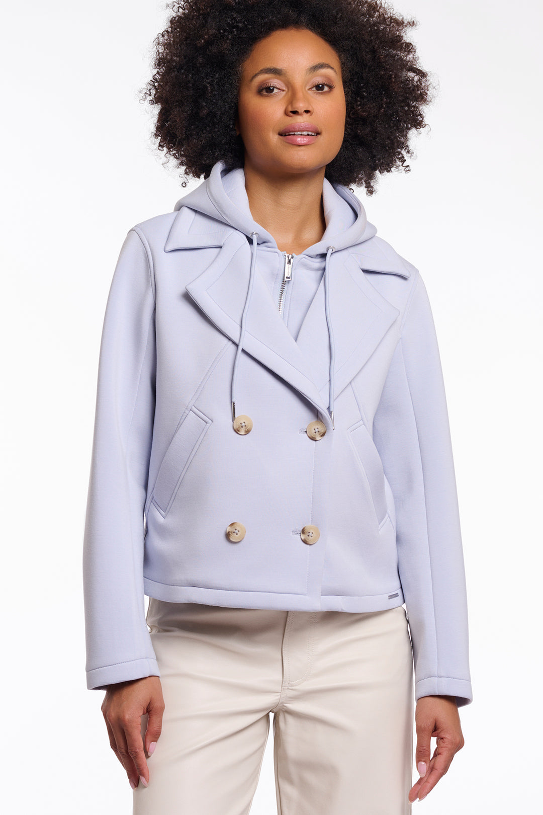 Rino &amp; Pelle Jennifer Arctic Blue Detachable Hood Jacket