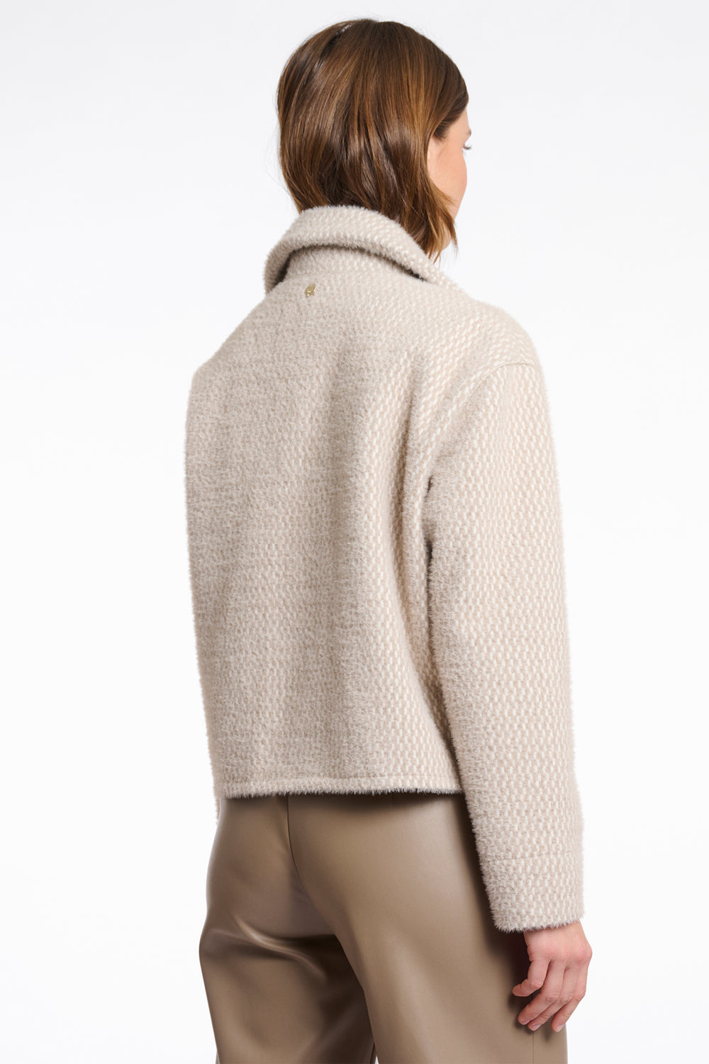Rino & Pelle Oria Pale Birch Double Breasted Jacket - Olivia Grace Fashion