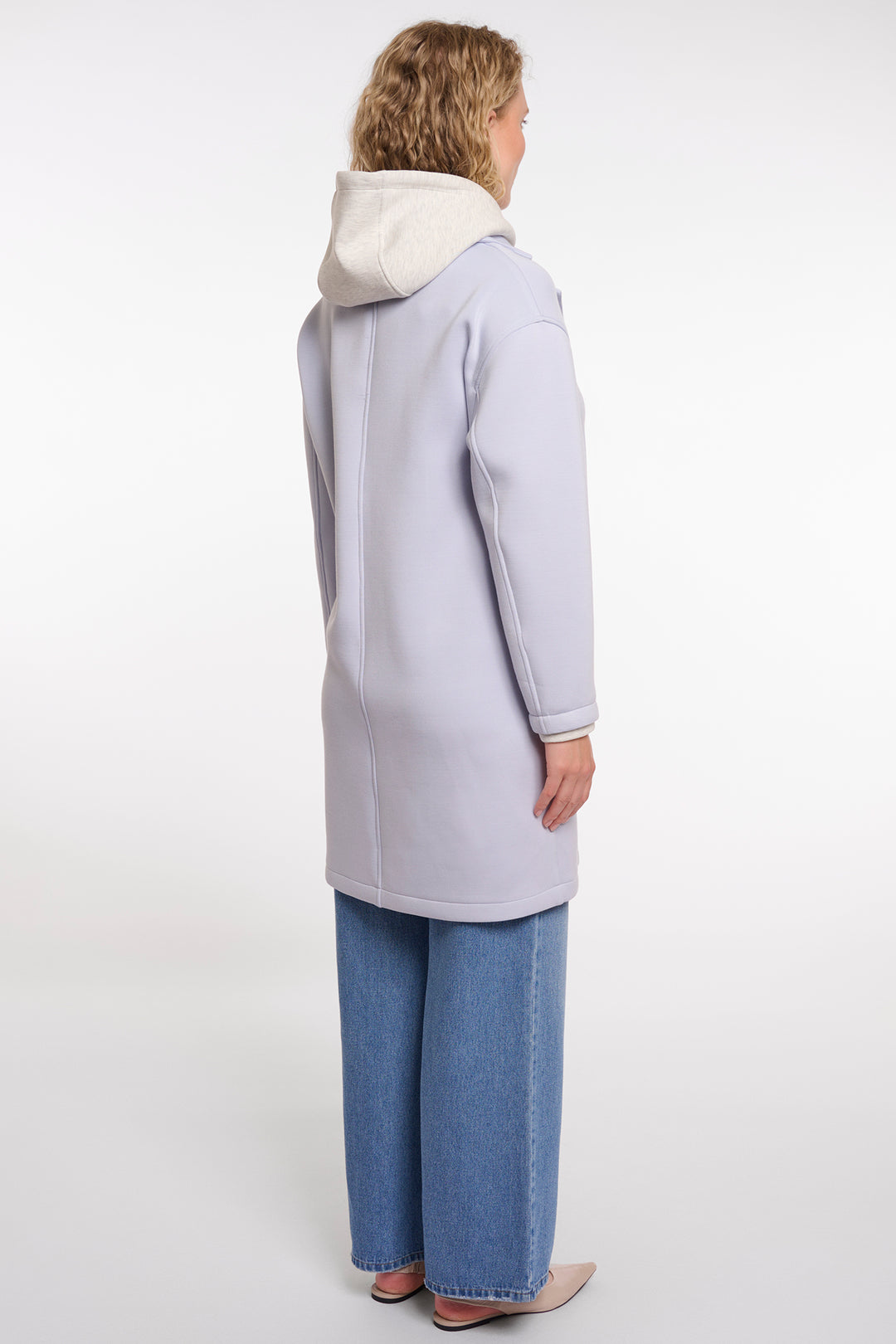 Rino &amp; Pelle Yvette Arctic Blue Double Breasted Coat