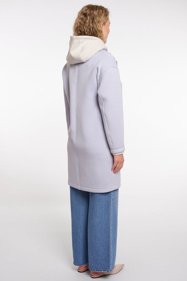 Rino &amp; Pelle Yvette Arctic Blue Double Breasted Coat