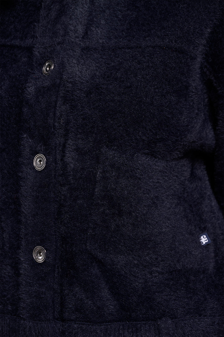 Olivia Grace Fashion - Rino &amp; Pelle Bubbly Dark Navy Boxy Jacket