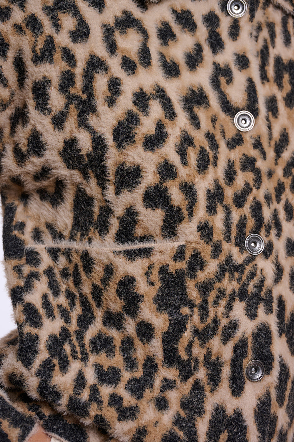 Olivia Grace Fashion - Rino & Pelle Bubbly Light Leopard Multicolour Boxy Jacket