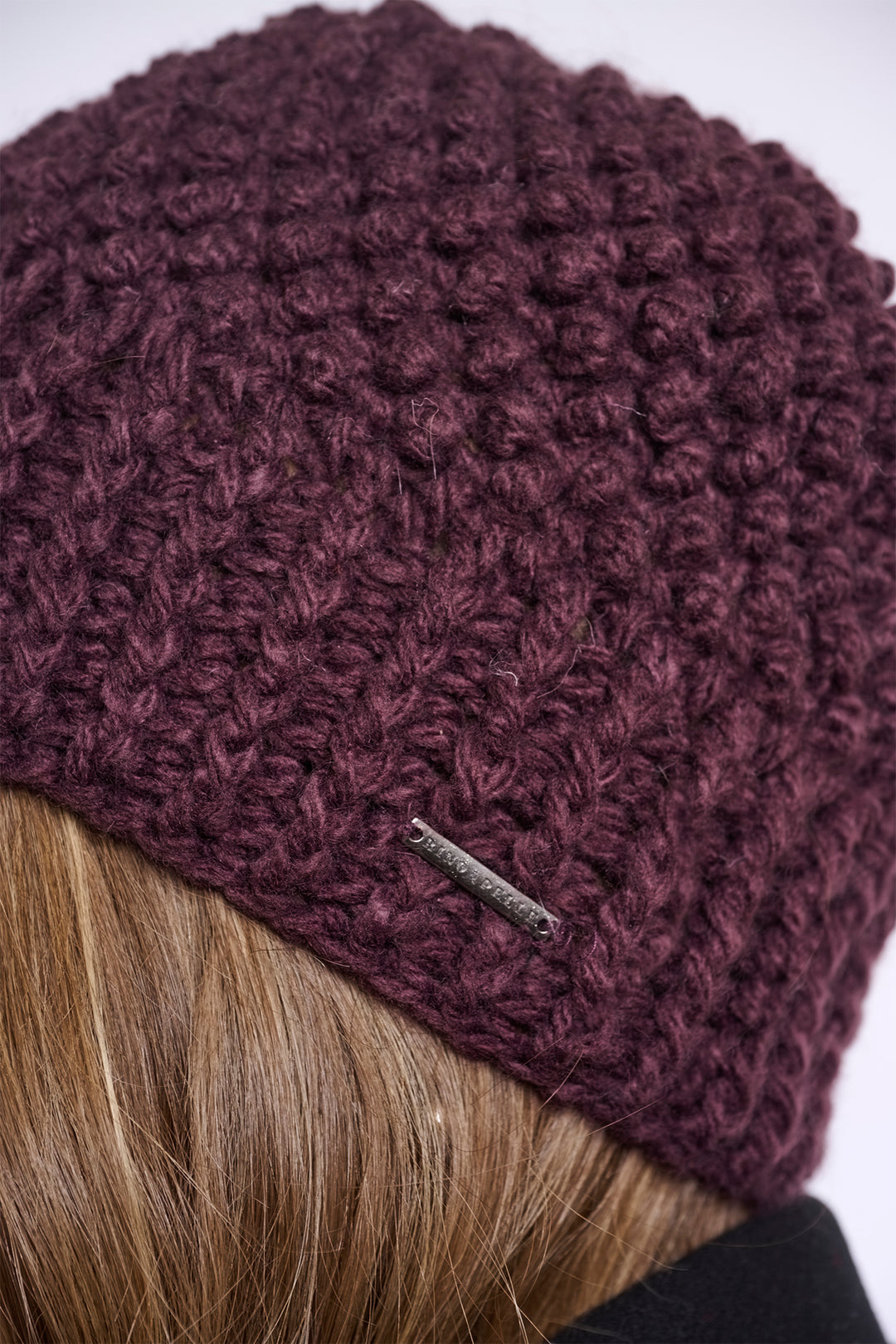 Olivia Grace Fashion - Rino &amp; Pelle Kevina Fudge Cloak Red Knitted Hat