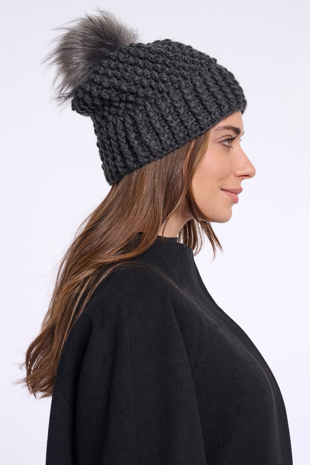 Olivia Grace Fashion - Rino & Pelle Kevina Urban Teal Grey Knitted Hat