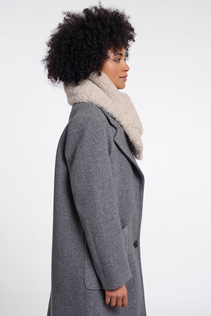 Olivia Grace Fashion - Rino &amp; Pelle Obu Birch Beige Scarf