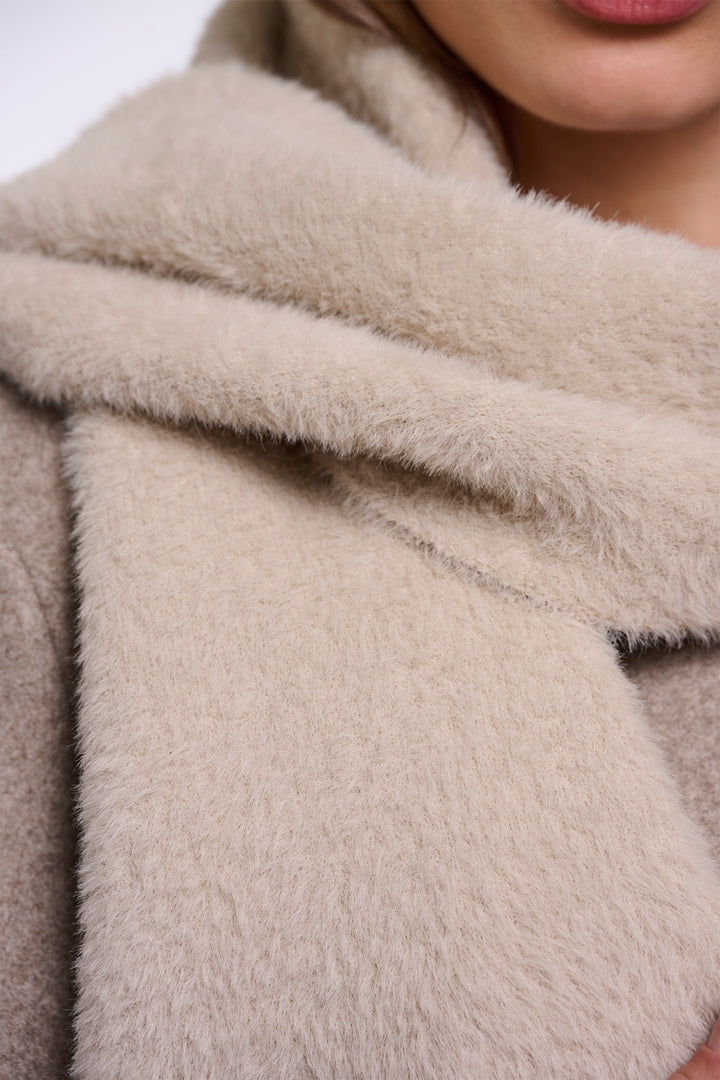 Olivia Grace Fashion - Rino &amp; Pelle Otus Stone Beige Scarf
