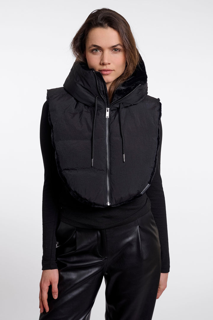 Olivia Grace Fashion - Rino &amp; Pelle Tabita Black Padded Bib