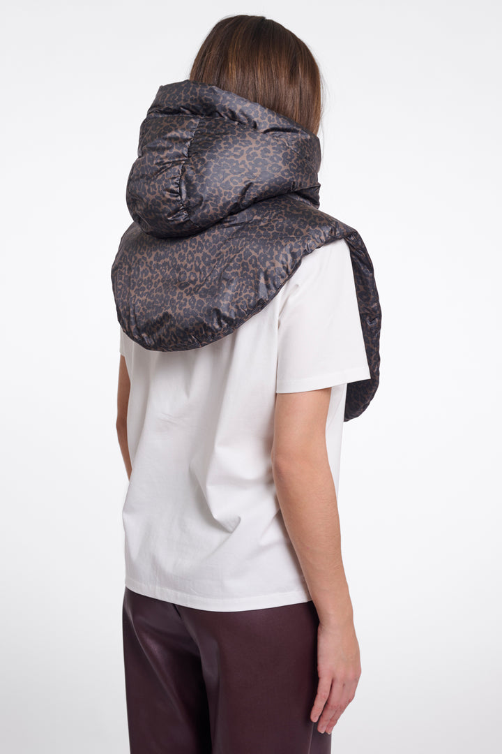 Olivia Grace Fashion - Rino &amp; Pelle Tabita Small Leopard Multicolour Padded Bib