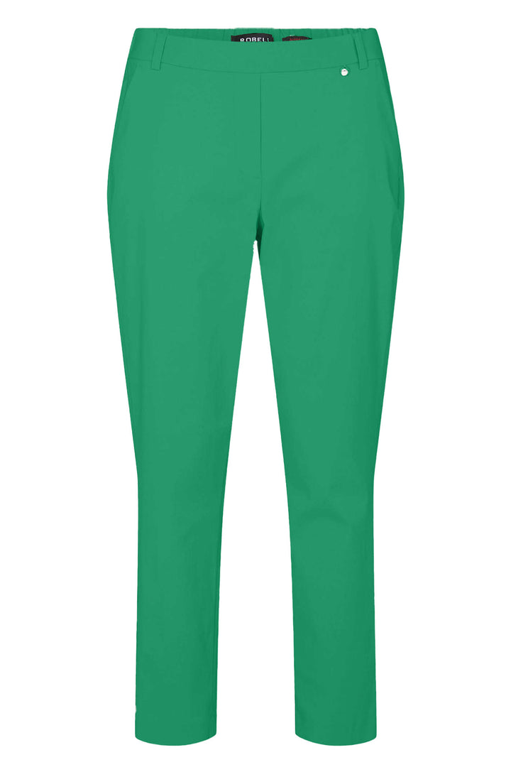 Robell 51409-05499-843 Sophia Green Pull-On 68cm Trousers - Olivia Grace Fashion