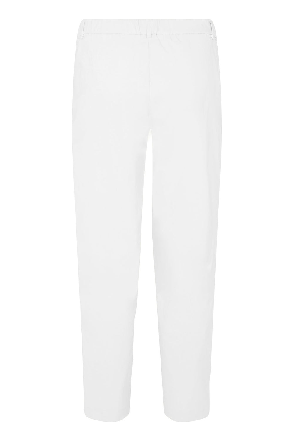 Robell 51409-05499-10 Sophia White Pull-On 68cm Trousers - Olivia Grace Fashion