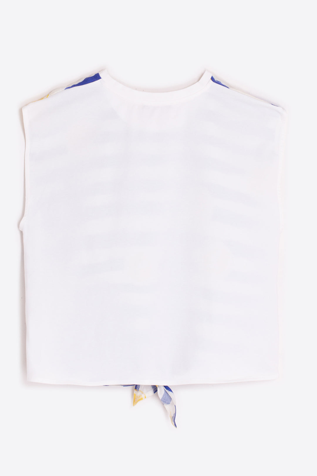 Vilagallo 33446 Blue Stripe Limonada Print T-Shirt