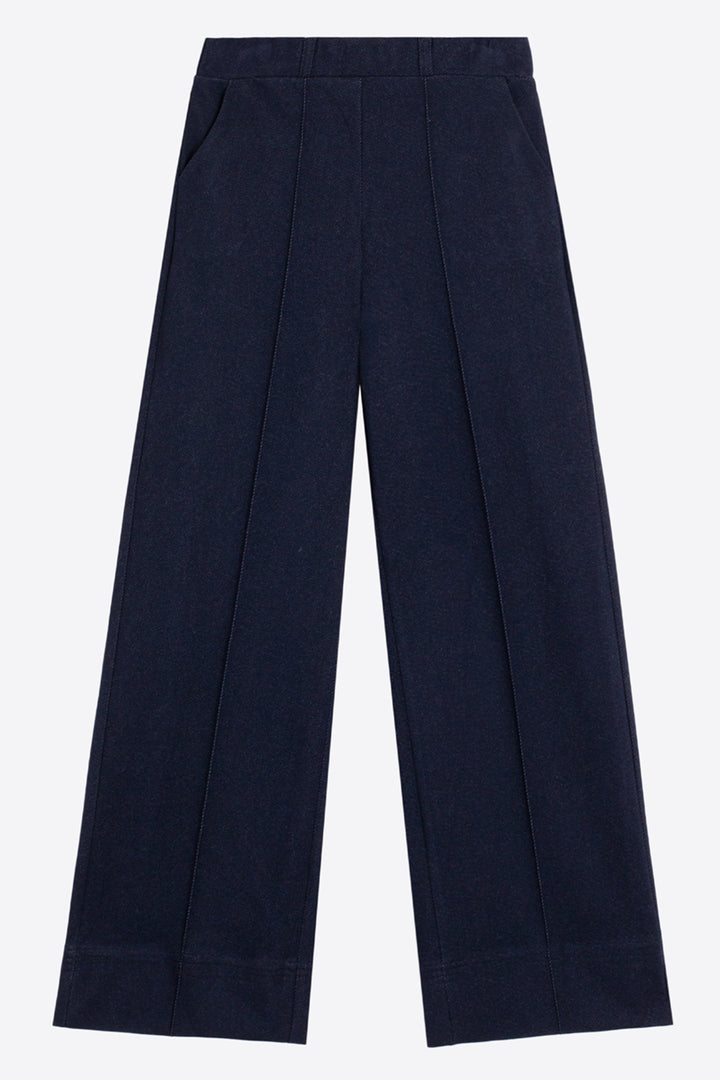 Vilagallo Stretch Navy Trousers, packshot