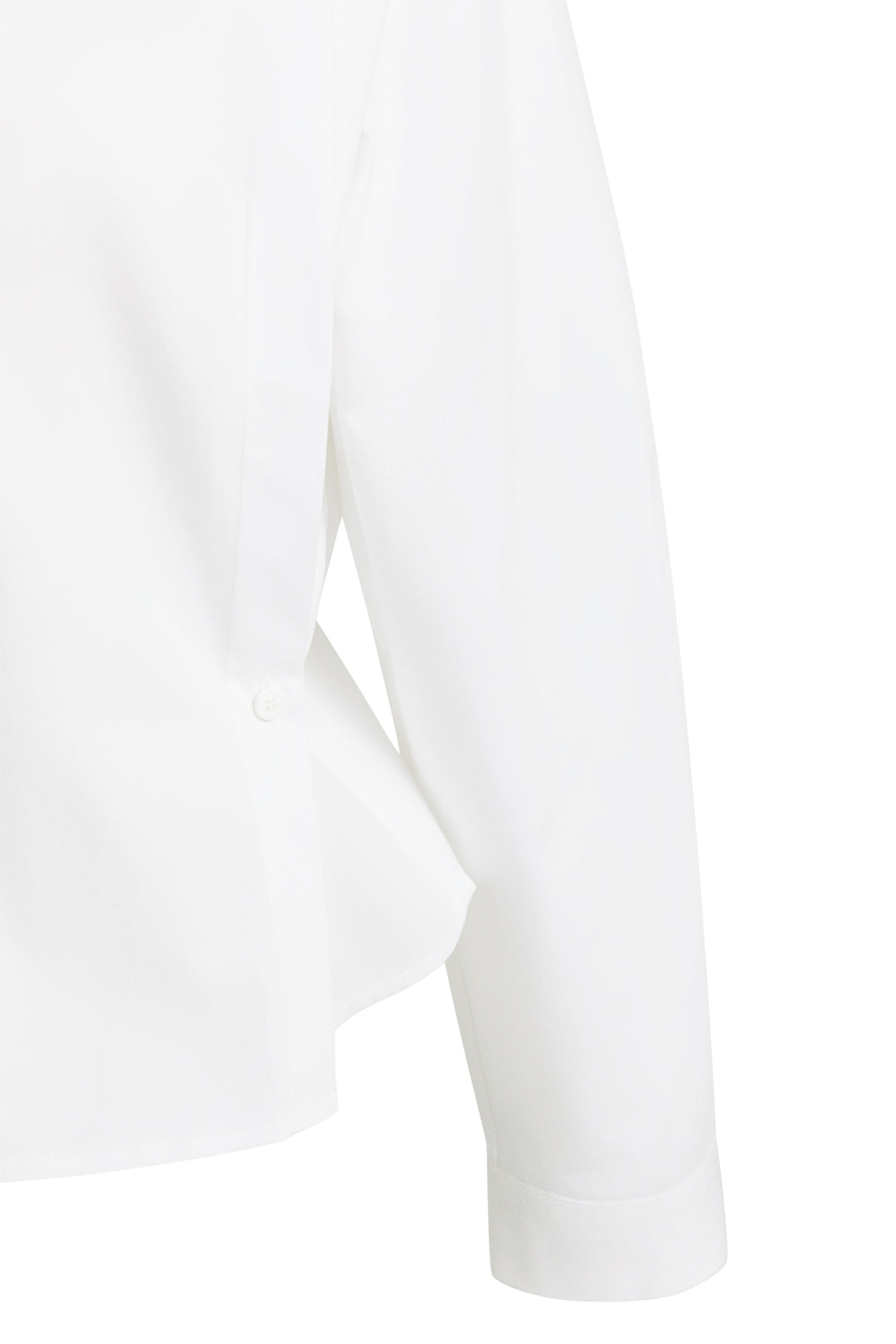 Olivia Grace Fashion - Yaya Pure White Poplin Blouse With Button Detail 01-201240-608 00000