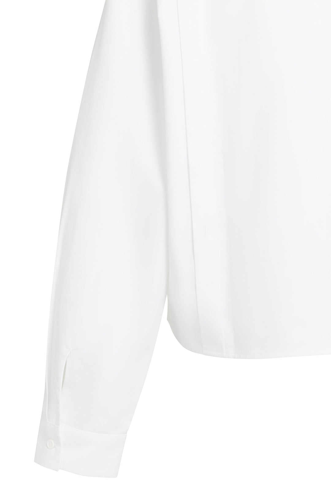 Olivia Grace Fashion - Yaya Pure White Poplin Blouse With Button Detail 01-201240-608 00000