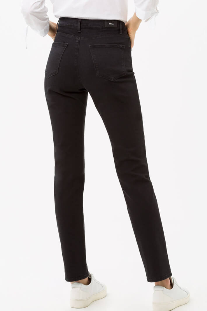 Brax 70-4000 Mary Denim Black High Waist Slim Jeans