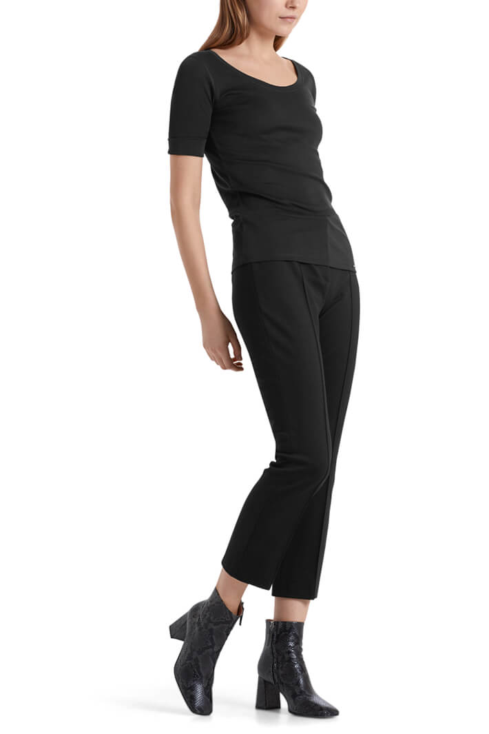 MARC CAIN +E 81.23 J24 Essentials Black Trousers
