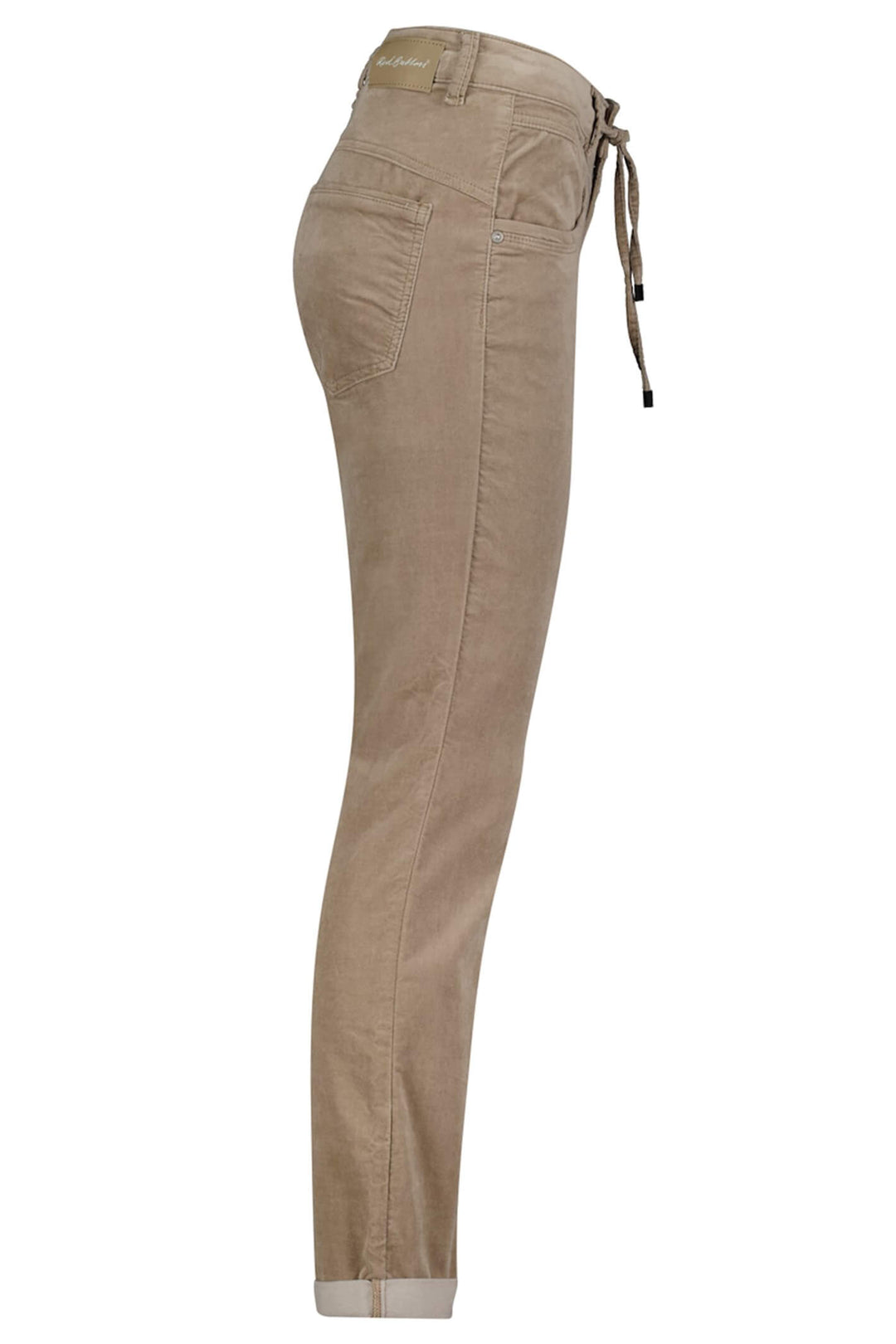 Red Button SRB3907 Relax Taupe Velvet Trousers - Olivia Grace Fashion