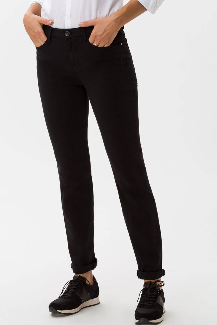 Brax 70-1000/02 Black Shakira Skinny Jeans - Olivia Grace Fashion