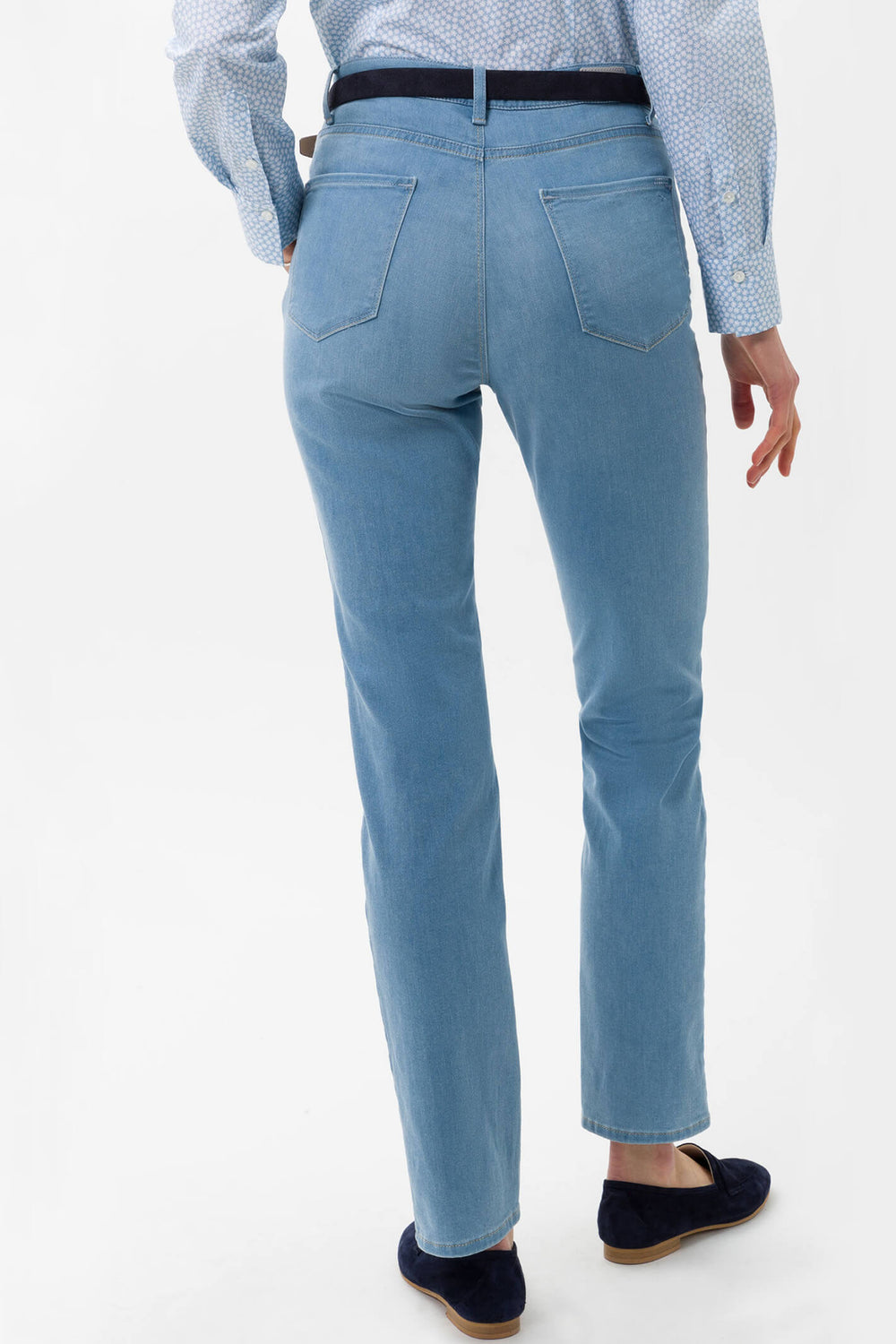 Brax 74-4007-17 Mary Blue Slim Fit Jeans - Olivia Grace Fashion