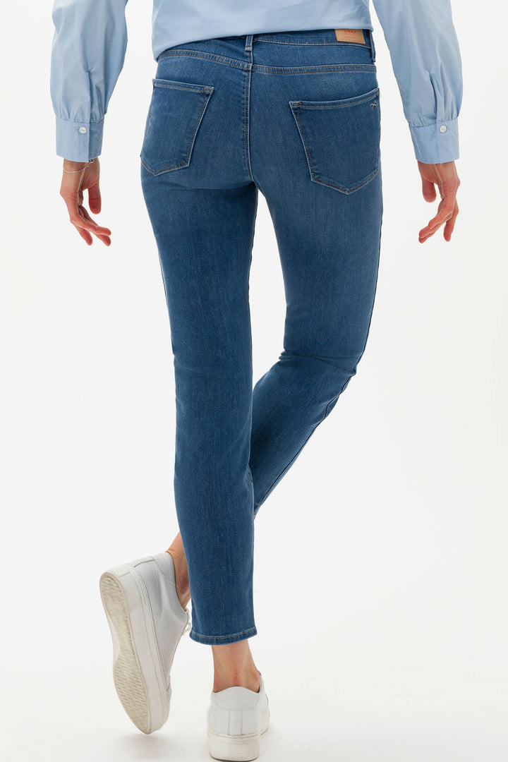 Brax 74-6907/25 Shakira S Regular Blue Skinny Jeans - Olivia Grace Fashion
