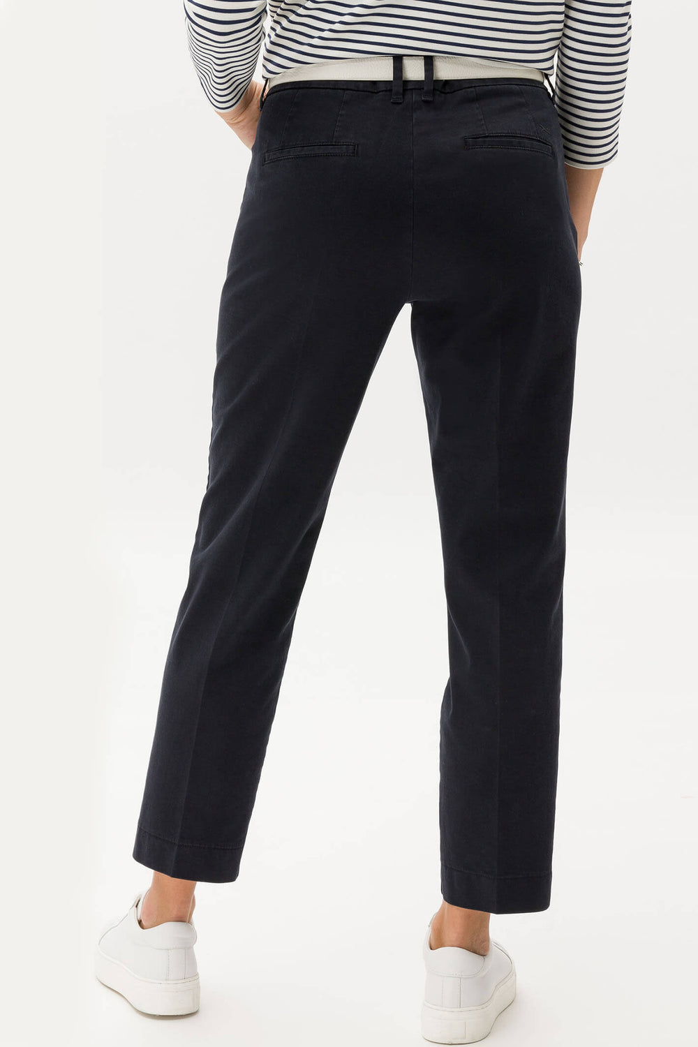 Brax Mara S 72-1458-21 Perma Blue Trousers - Olivia Grace Fashion