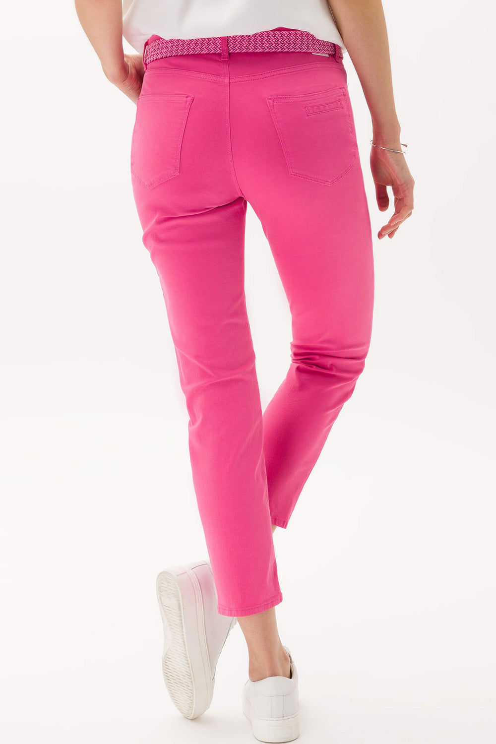 Brax Mary S 71-7558-85 Flush Pink Denim Jeans - Olivia Grace Fashion