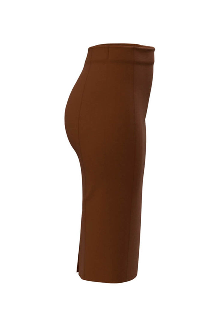 Emme Baccara 51060128200 Terracotta Brown Skirt