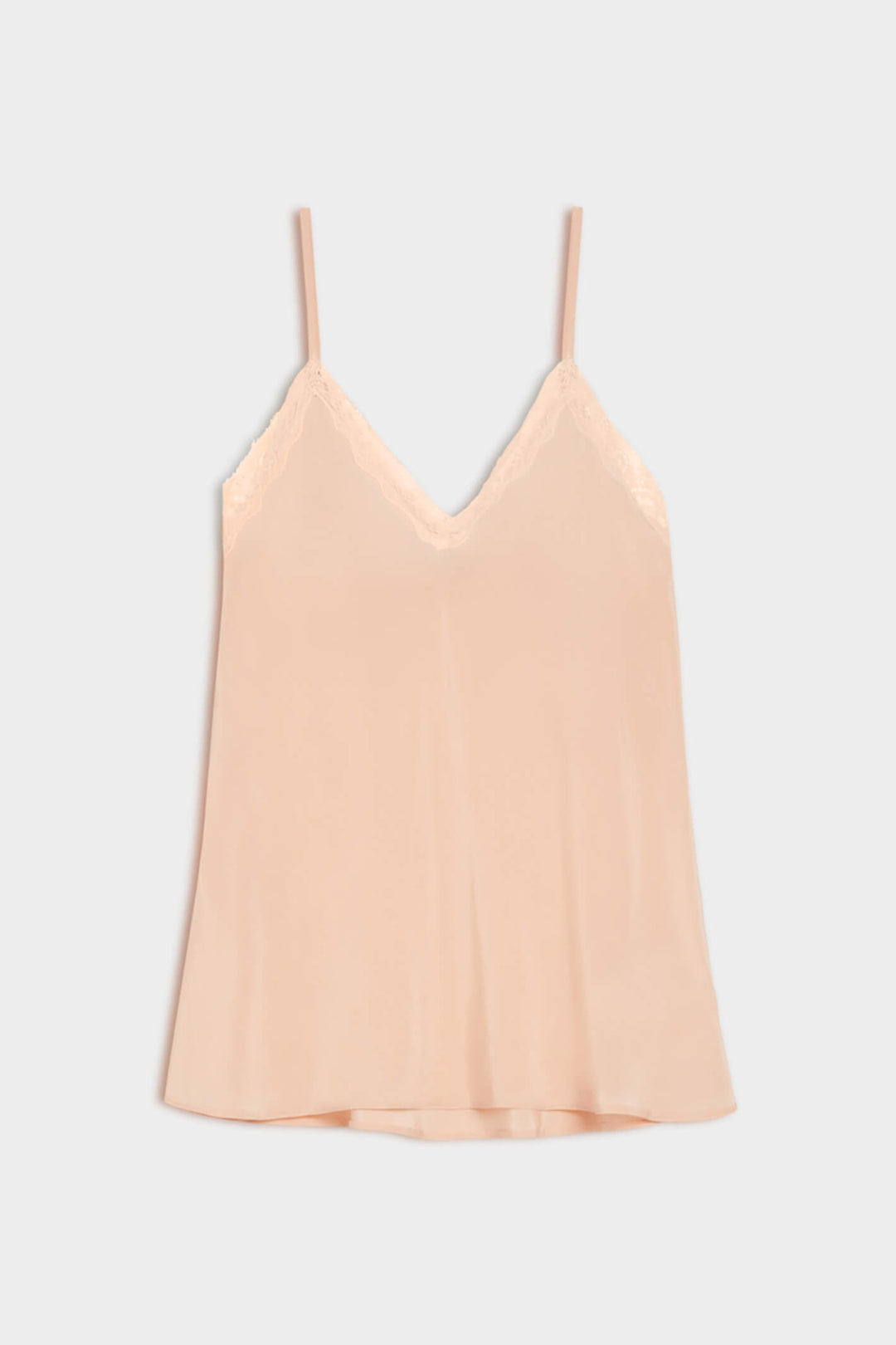 iBlues 71610121200 Biella Powder Pink Camisole With Lace Edging - Olivia Grace Fashion