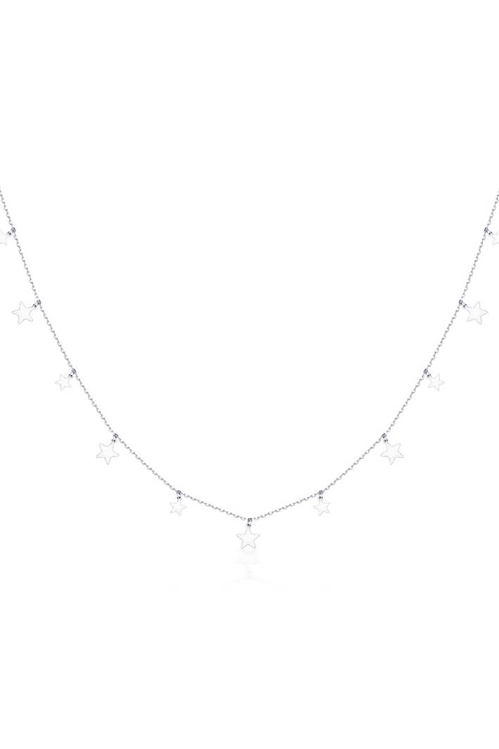 iCandi Rocks Callisto Naked Star Silver Necklace